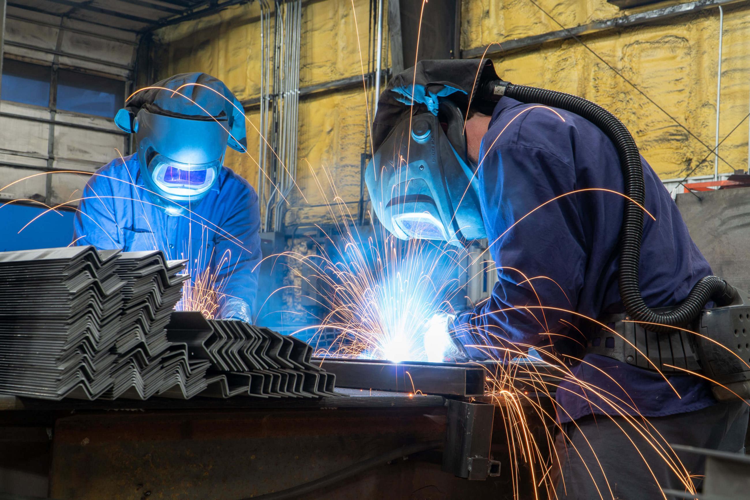 Mig Welders working