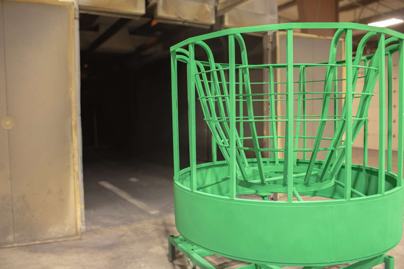 Rock Run Industries Powder Coating of a Large Part