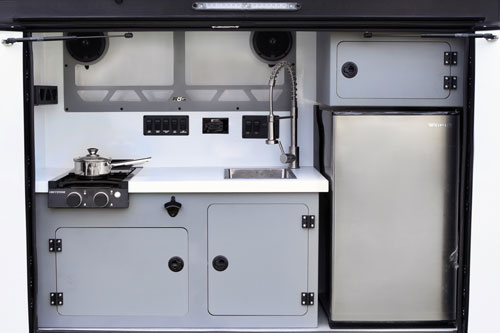 Rock Run Industries RV Components Rear Kitchen