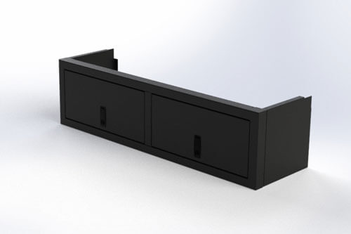 Rock Run Industries RV Parts Overhead Cabinet