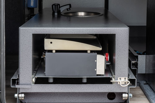 Rock Run Industries RV Parts Pass Through Griddle Closed