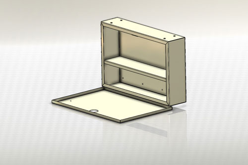 Rock Run Industries RV Parts Versatile Exterior Cabinet